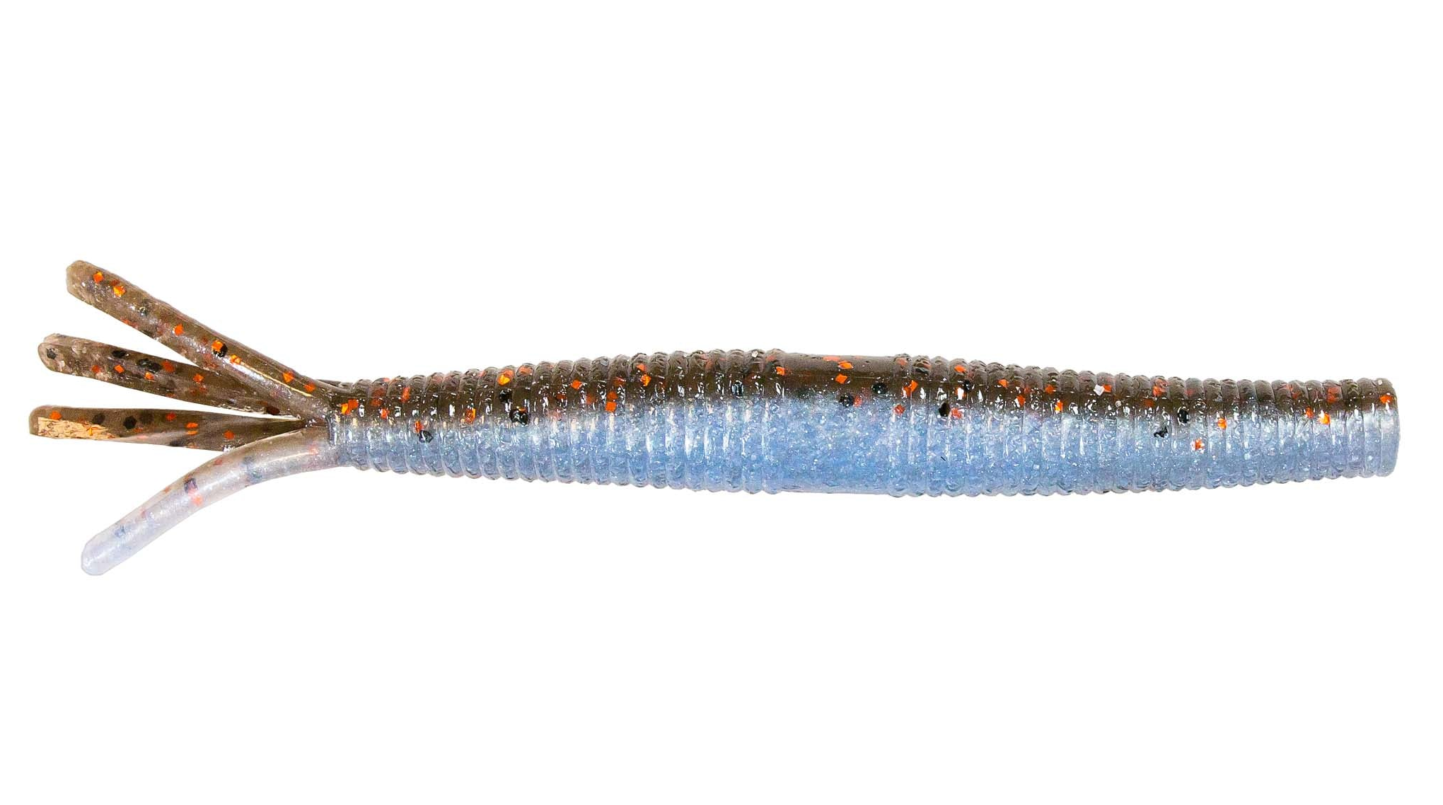 Z-MAN Hula StickZ 4 Inch Soft Bait - Canada Craw Color - ElaZtech Salt-Impregnated Fishing Lure For Finesse Tactics - View #4