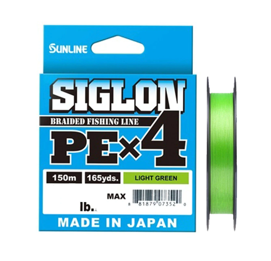 Sunline Siglon PE X 4 Hellgrün 150m