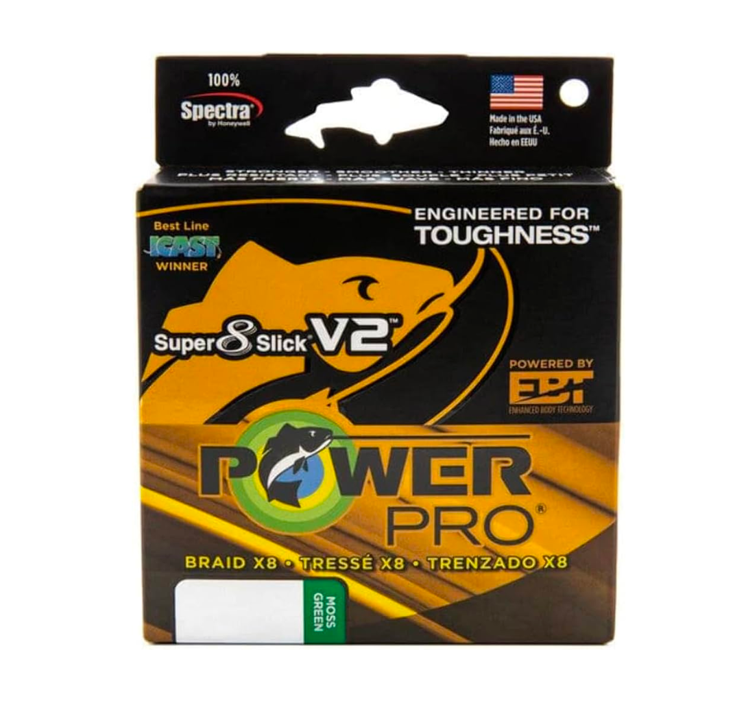 Power Pro Trenzado 8x Moss Green