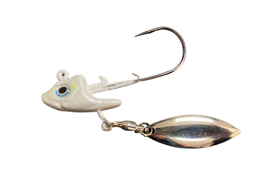 Bass Tackle World Underspin white 1/2oz