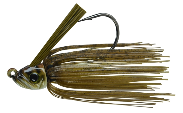 Picasso Lures Swim Jig Green Pumpkin Tiger